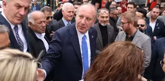 Muharrem İnce Yalova'da esnaf ziyaretinde bulundu