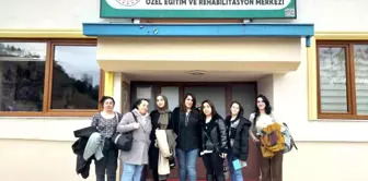 Munzur Üniversitesi öğrencileri rehabilitasyon merkezini ziyaret etti