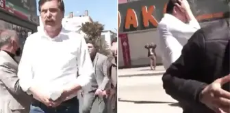 Van'da mazbata gerilimi sürüyor! Protestolara katılan Erkan Baş'a polisten gazlı müdahale