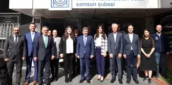 Samsun Valisi Orhan Tavlı, MMO Samsun Şubesi'ni ziyaret etti