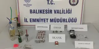 Balıkesir'de uyuşturucu operasyonu: 5 zanlı gözaltına alındı