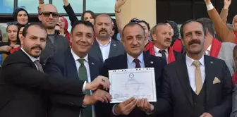 MHP'li Vedat Soner Başer Gümüşhane Belediye Başkanı olarak göreve başladı