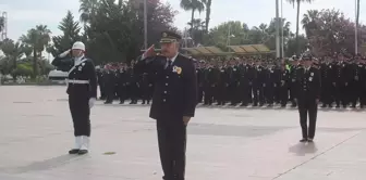 Mersin'de Türk Polis Teşkilatının 179. kuruluş yıl dönümü törenle kutlandı