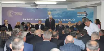 AK Parti Afyonkarahisar İl Başkanlığı Bayramlaşma Programı Düzenledi