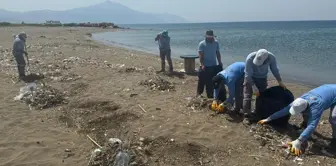 Hatay'da Denize Kıyısı Bulunan İlçelerde Temizlik Çalışması