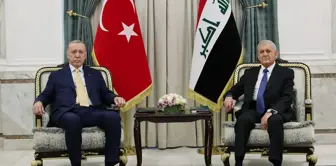 Cumhurbaşkanı Erdoğan, Irak Cumhurbaşkanı ile görüştü