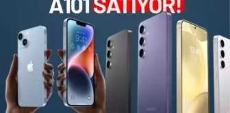 A101'de iPhone 14 ve Galaxy S24 Satışta