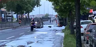 Gölcük'te Benzin Yüklü Tanker Kazası: Evler Tahliye Edildi