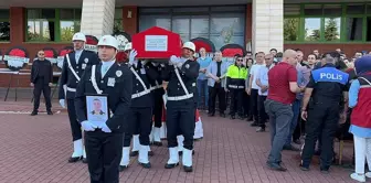 Isparta'da Görevi Başında Şehit Olan Trafik Polisi İçin Tören Düzenlendi