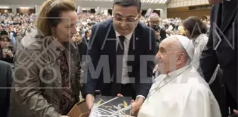 AK Parti Milletvekili Serkan Bayram, Papa Francis ile buluştu