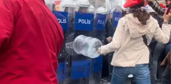 1 Mayıs'ta polise damacanayla vuran kadın da gözaltına alındı