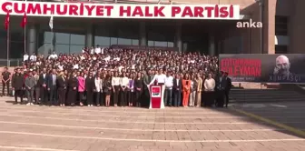 CHP Gençlik Kolları Genel Başkanı: Süleyman Soylu'nun şikayeti takipsizlikle sonuçlandı