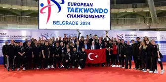 Türkiye, Avrupa Taekwondo ve Para Taekwondo Şampiyonası'nda zirveye çıktı