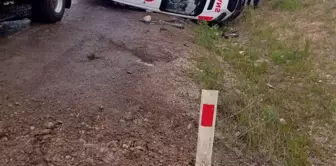 Kayseri'de ambulans kaza yaptı: 3 sağlık çalışanı yaralandı