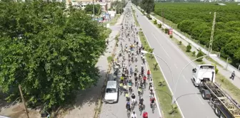 Dörtyol'da Gençlik Haftası kapsamında bisiklet turu düzenlendi