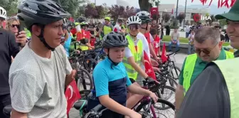 Bağımlılıkla mücadele için bisiklet sürdüler