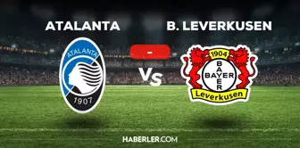 Atalanta Bayer Leverkusen maçı kaç kaç, bitti mi? MAÇ SKORU! Atalanta B.Leverkusen maçı kaç kaç, canlı maç skoru!