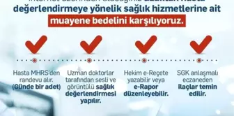 Uzaktan hasta değerlendirmesi geri ödeme listesine alındı