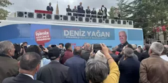 Mansur Yavaş, Pınarbaşı'da CHP adayına destek istedi