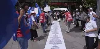 Eğitim-İş, Türkiye Yüzyılı Maarif Modeli ve Öğretmenlik Meslek Kanunu taslağını protesto etti