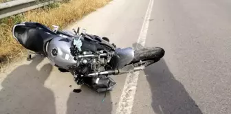 Samsun'da motosiklet sürücüsü refüje çarptı, hayatını kaybetti