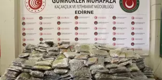 Kapıkule Sınır Kapısı'nda 635 Kilogram Esrar Ele Geçirildi