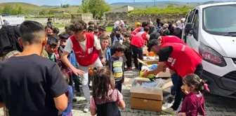 Kızılay Ağrı Şubesi, Kurban Bayramı'nda İhtiyaç Sahibi Ailelere Yardım Etti