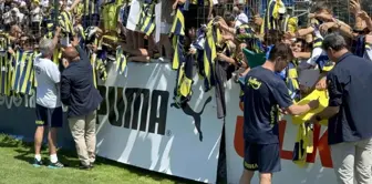 Fenerbahçe Topuk Yaylası'nda taraftara açık antrenman yaptı