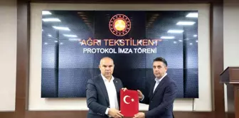 Ağrı'da Yeni Tekstil Tesisleri İçin Protokol İmzalandı