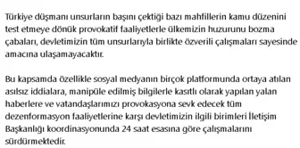 İletişim Başkanı Fahrettin Altun'dan Suriyeli sığınmacılarla ilgili provokasyon uyarısı