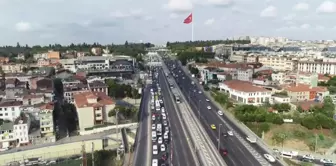 Haliç Köprüsü Mecidiyeköy istikameti trafiğe kapatıldı