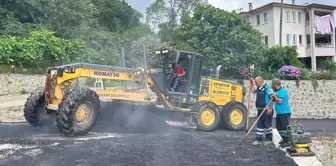 Trabzon'da Kelebek Hastası İçin Yol Asfaltlandı