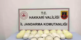 Hakkari'de 23 Kilo Metamfetamin Ele Geçirildi