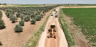 Şanlıurfa Büyükşehir Belediyesi Suruç'ta Alt Yapı ve Yol Çalışmalarına Devam Ediyor