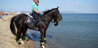 Ayvalık'ta Atlı Jandarma Birliği Göreve Başladı