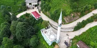 Rize'deki köyde sel nedeniyle cami imamsız kaldı