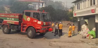 İzmir ve Manisa'da orman yangını! 1 mahalle tahliye edildi