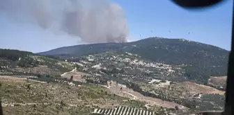 Soma'da Orman Yangını: Havadan ve Karadan Müdahale Ediliyor