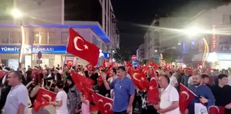 Terme'de 15 Temmuz Demokrasi ve Milli Birlik Günü Etkinliği Düzenlendi