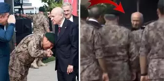 Özel Harekatçıların Bahçeli'nin elini öptüğü ziyaretten yeni görüntüler