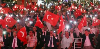 Uşak'ta 15 Temmuz Demokrasi ve Milli Birlik Günü Programı Düzenlendi