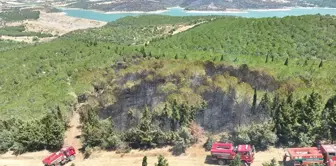 Çanakkale'de Orman Yangınına Havadan ve Karadan Müdahale Ediliyor