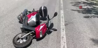 Karaman'da otomobil ile motosiklet çarpıştı: 1 yaralı