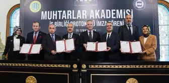 İstanbul Valiliği, Muhtarlar Akademisi için İstanbul Üniversitesi ve Marmara Üniversitesi ile işbirliği protokolü imzaladı