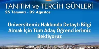 NEVÜ Tanıtım ve Tercih Günleri Başlıyor