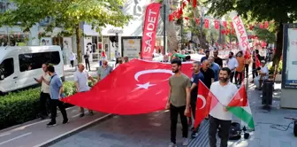 İzmit'te Hamas liderine suikast ve İsrail saldırıları protesto edildi