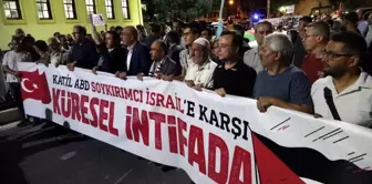 Kütahya'da Hamas liderine suikast ve Gazze zulmü protesto edildi