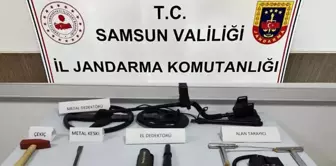 Samsun'da Kaçak Kazı Yapan 3 Kişi Yakalandı