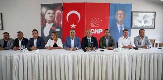 CHP Genel Başkan Yardımcısı Suat Özçağdaş Hatay'da Ziyaretlerde Bulundu