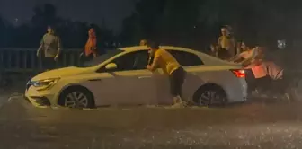 Ardeşen'de Sağanak Yağış Sonucu Sel ve Su Baskınları